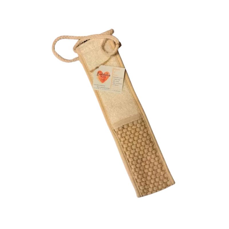 Kroppsskrubb i Jute och Bomull Lendelundens - Roots of love