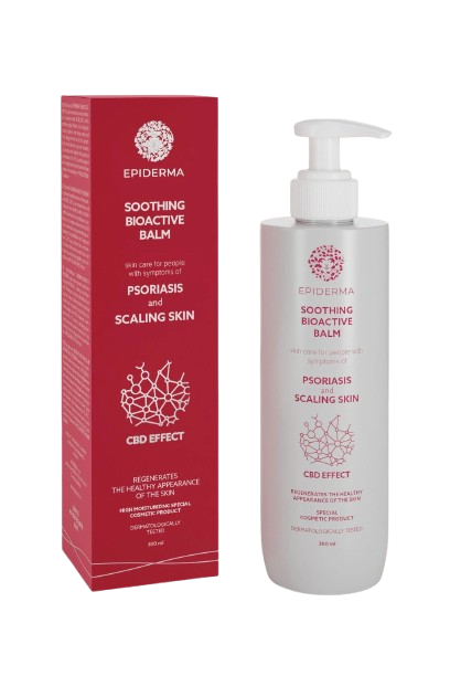 EPIDERMA Bioaktivt CBD-Balsam mot Psoriasis/Seborré Epiderma