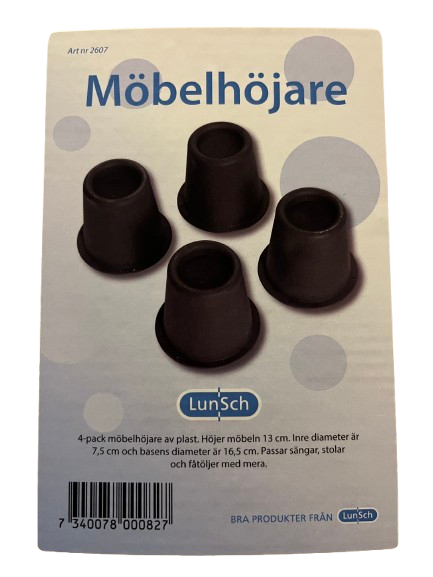 Möbelhöjare 4-pack