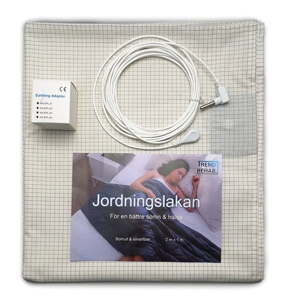 Jordningslakan med silvertrådar