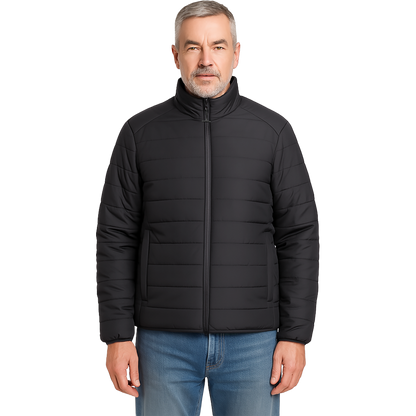 Graham Jacka Herr Svart Magnetblixlås