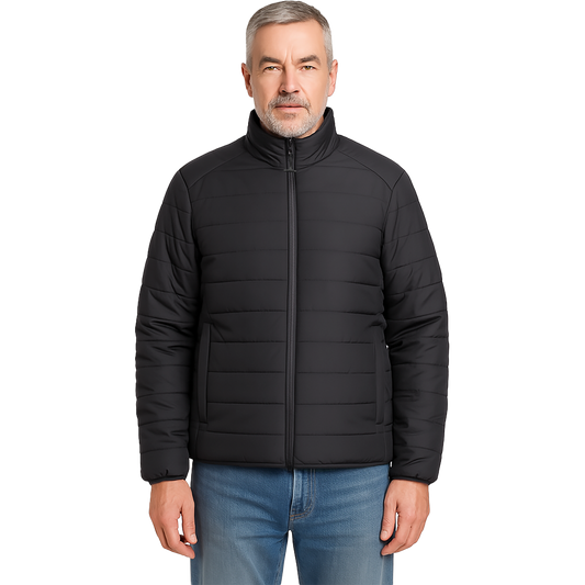 Graham Jacka Herr Svart Magnetblixlås