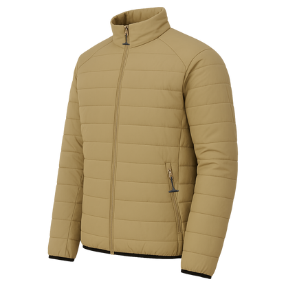 Graham Jacka Herr Beige Magnetblixlås