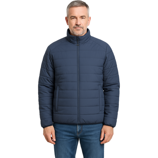 Graham Jacka Herr Blågrå Magnetblixlås