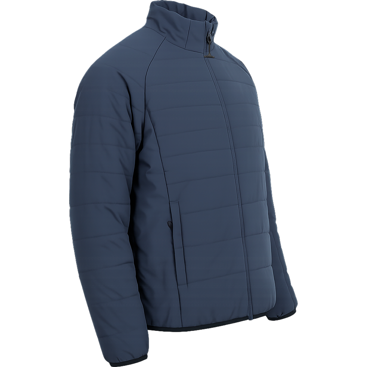 Graham Jacka Herr Blågrå Magnetblixlås