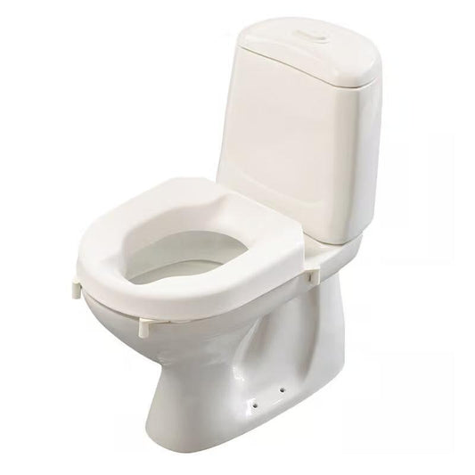 Hi-Loo Toalettsitsförhöjare med Kantstopp - Reuma Shop