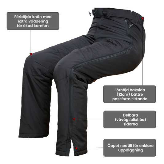 Dobsom Lily Täckbyxa Dam Svart