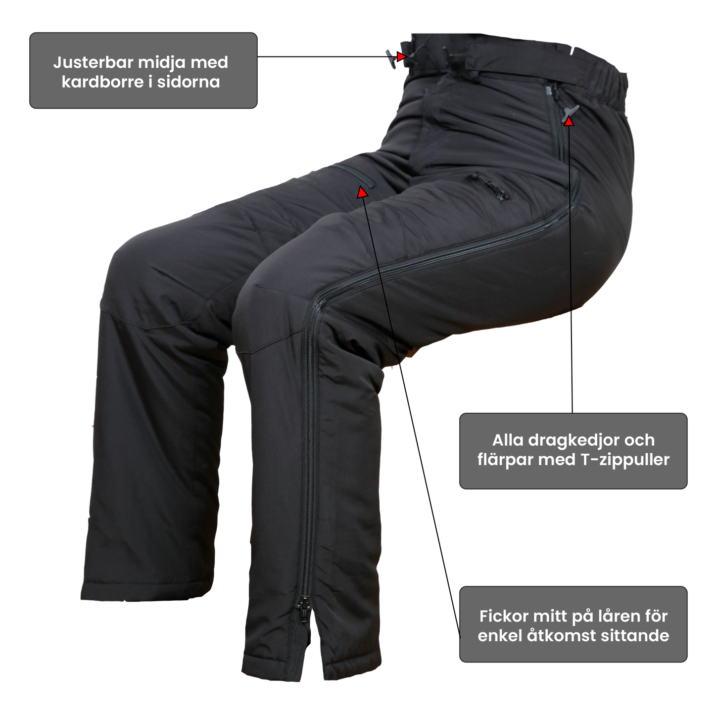 Dobsom Lily Täckbyxa Dam Svart