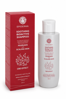 EPIDERMA Bioaktiivinen CBD-shampoo psoriasikseen/seborreaan