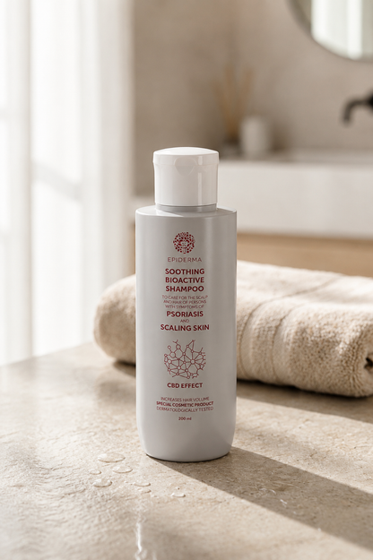 EPIDERMA Bioaktivt CBD-Schampo för Psoriasis/Seborré