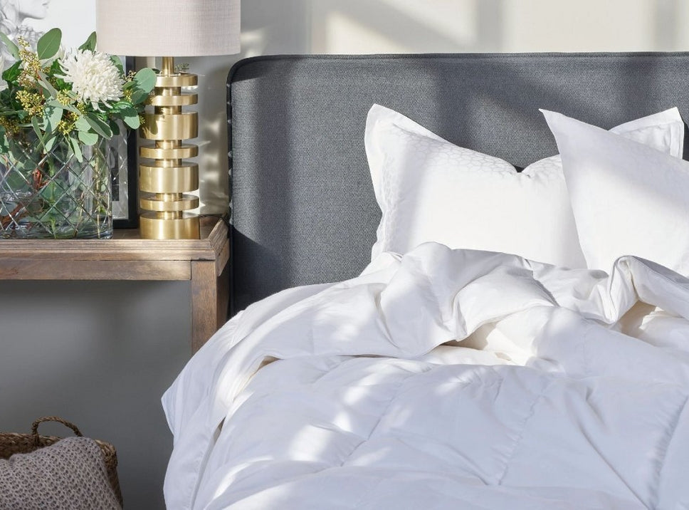 Home by TEMPUR® Elite vitt svalkande duntäcke Tempur