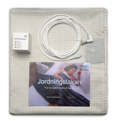 Jordningslakan med silvertrådar
