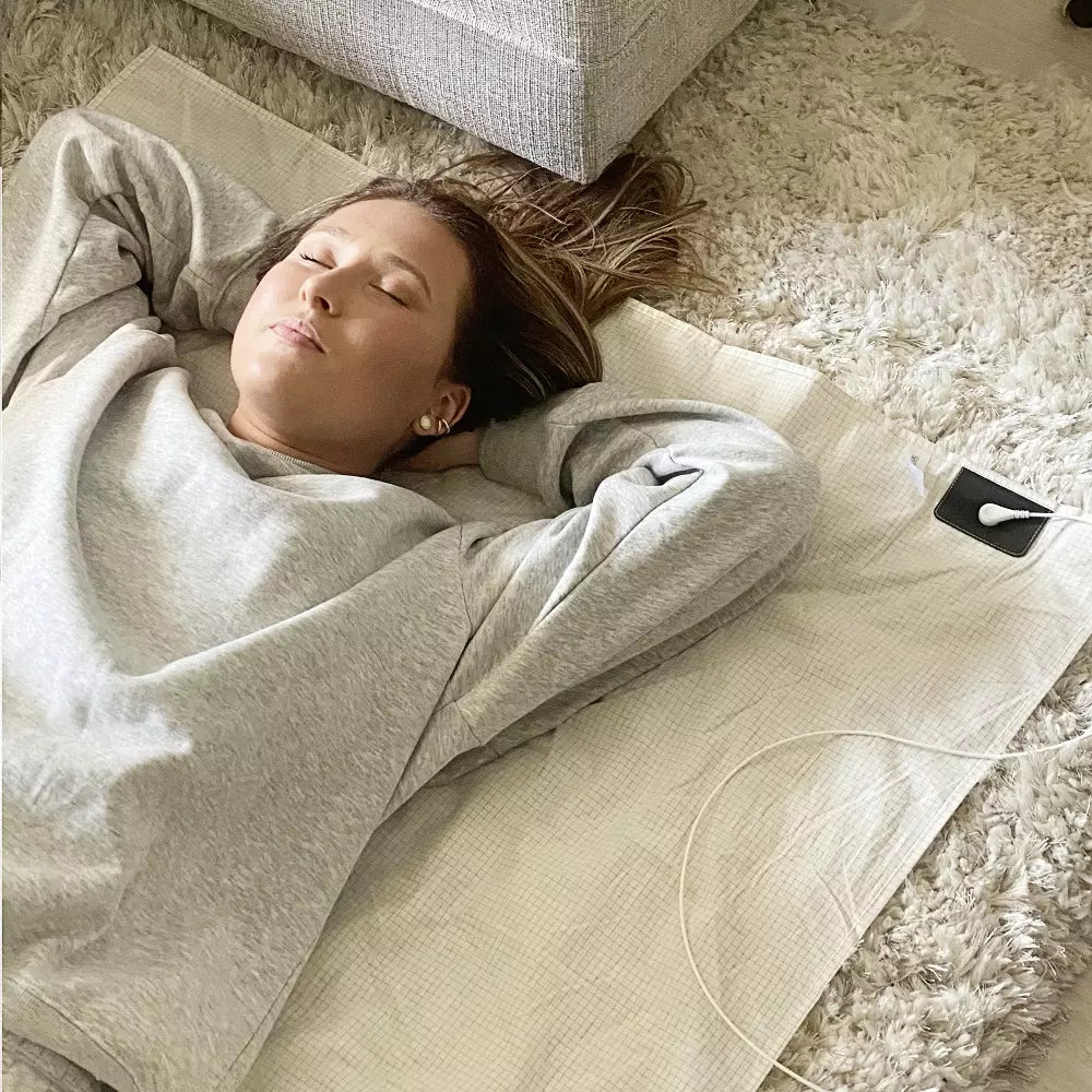 Jordningslakan med silvertrådar