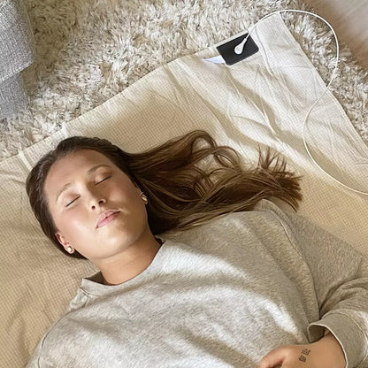 Jordningslakan med silvertrådar