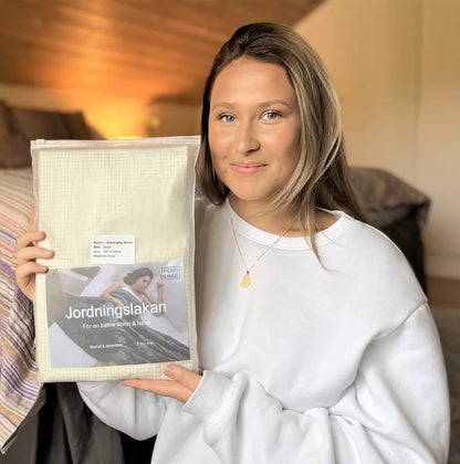 Jordningslakan med silvertrådar