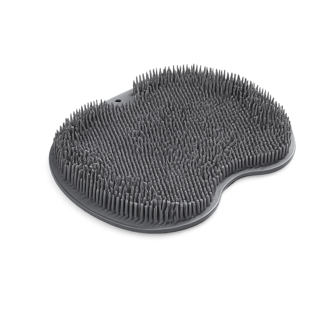 Skrubbmatta för fötter och kropp i duschen